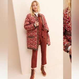 Anna Sui Pop-pourri coat NWOT